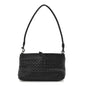 Nappa Intrecciato Mini Shoulder Bag Black