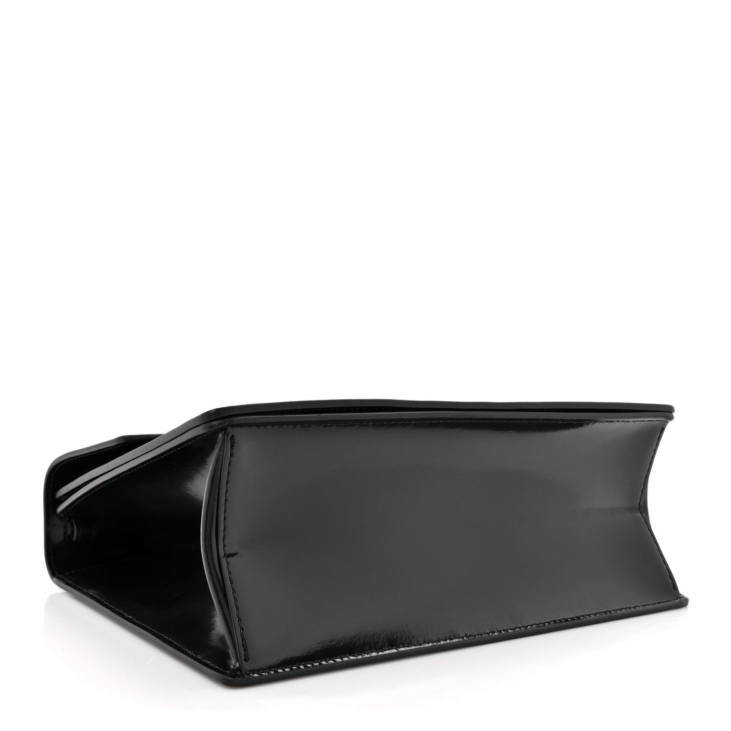 Calfskin Jitney 2.8 Not For Sale Top Handle Bag Black White