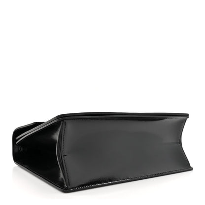 Calfskin Jitney 2.8 Not For Sale Top Handle Bag Black White