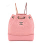 Snakeskin Small Gabrielle Backpack Light Pink