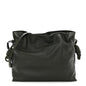 Calfskin Flamenco Knot Clutch Vintage Khaki