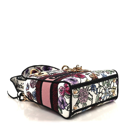 Canvas Florilegio Embroidered Mini Lady D-Lite White Multicolor
