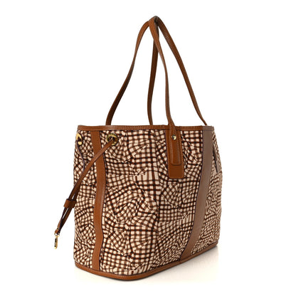 Visetos Medium Liz Reversible Shopper Tote Cognac
