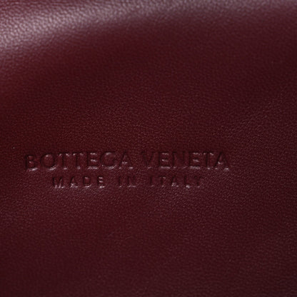 Nappa Intrecciato Small The Lauren 1980 Clutch With Chain Barolo