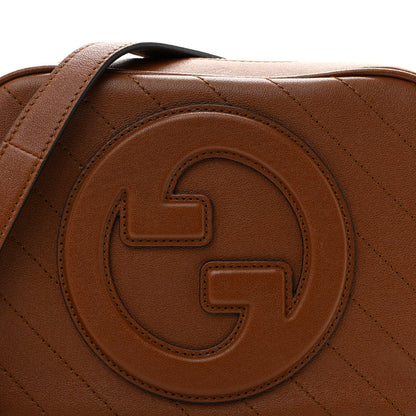 Sakai Be Green Calfskin Diagonal Stitched Small Blondie Shoulder Bag Cuir
