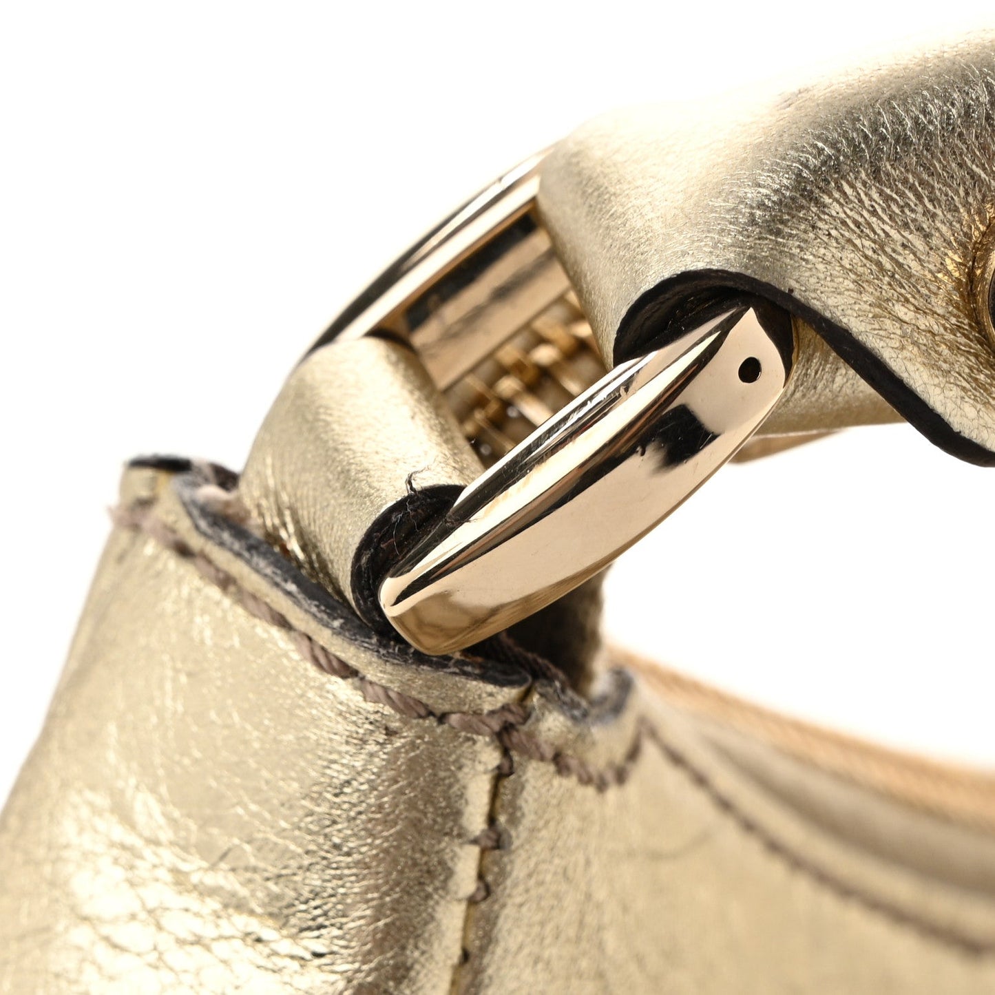 Monogram Large D Gold Hobo Gold