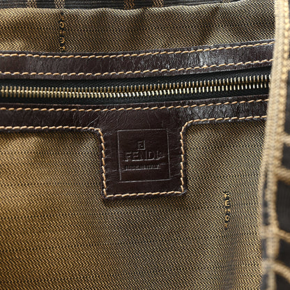Zucca Top Handle Tote Tobacco
