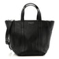 Calfskin XS Laundry Cabas Tote Black