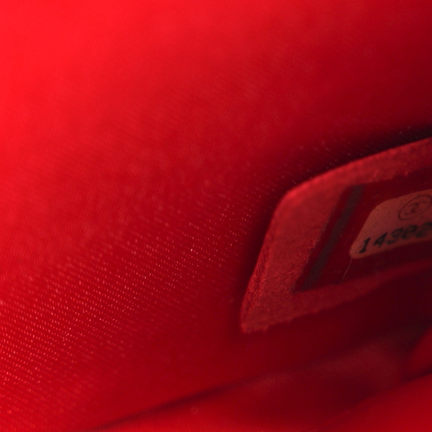 Lambskin Quilted Chain Clutch Flap Red