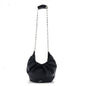 Nappa Small Squeeze Bag Abyss Blue