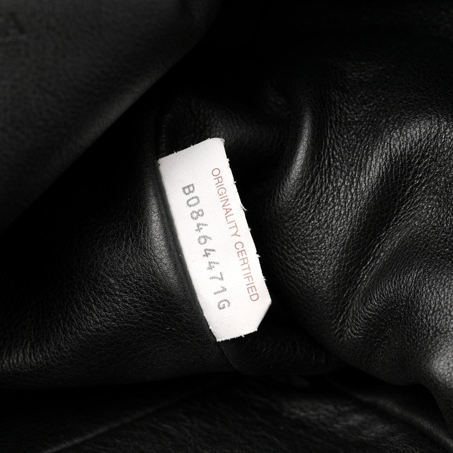 Smooth Butter Calf The Pouch Oversized Clutch Black