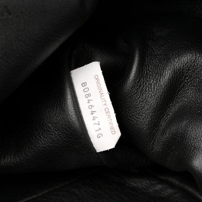 Smooth Butter Calf The Pouch Oversized Clutch Black