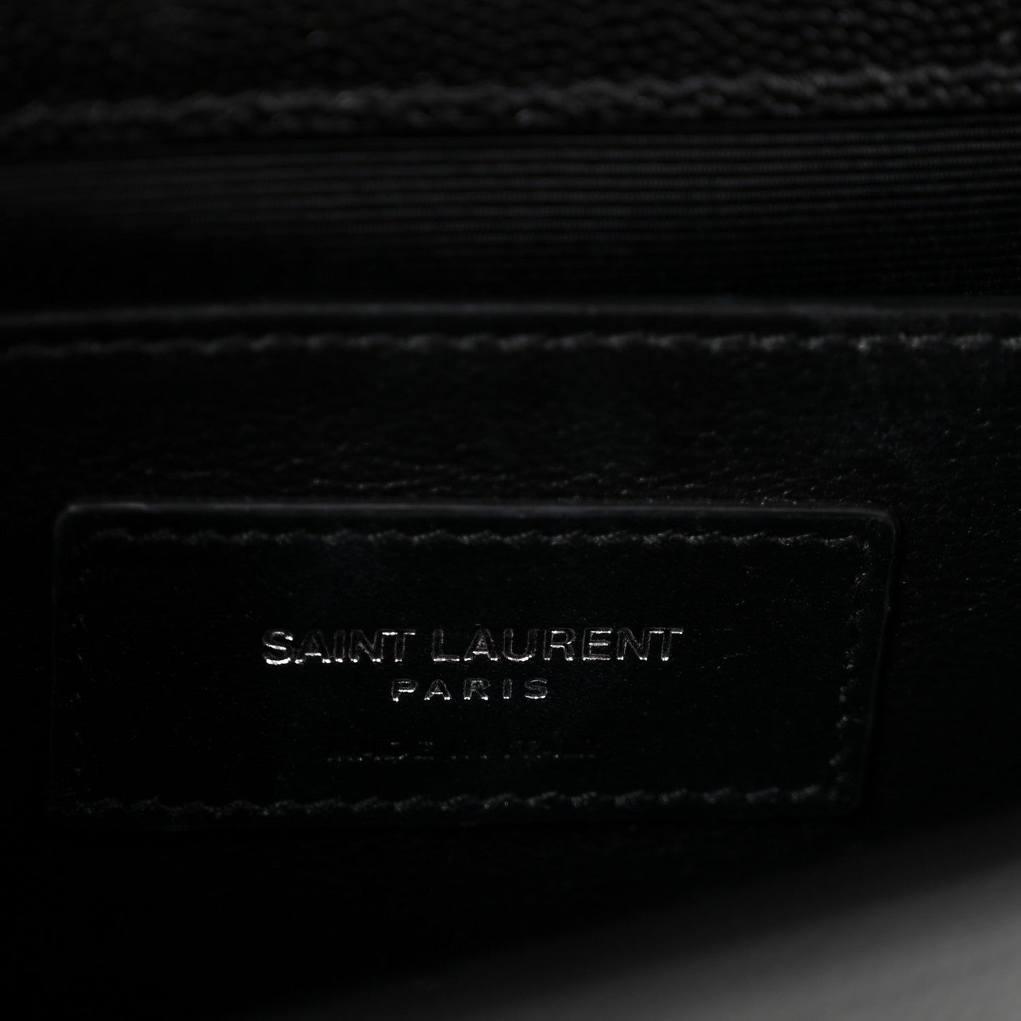 Grain De Poudre Small Monogram Kate Satchel Black