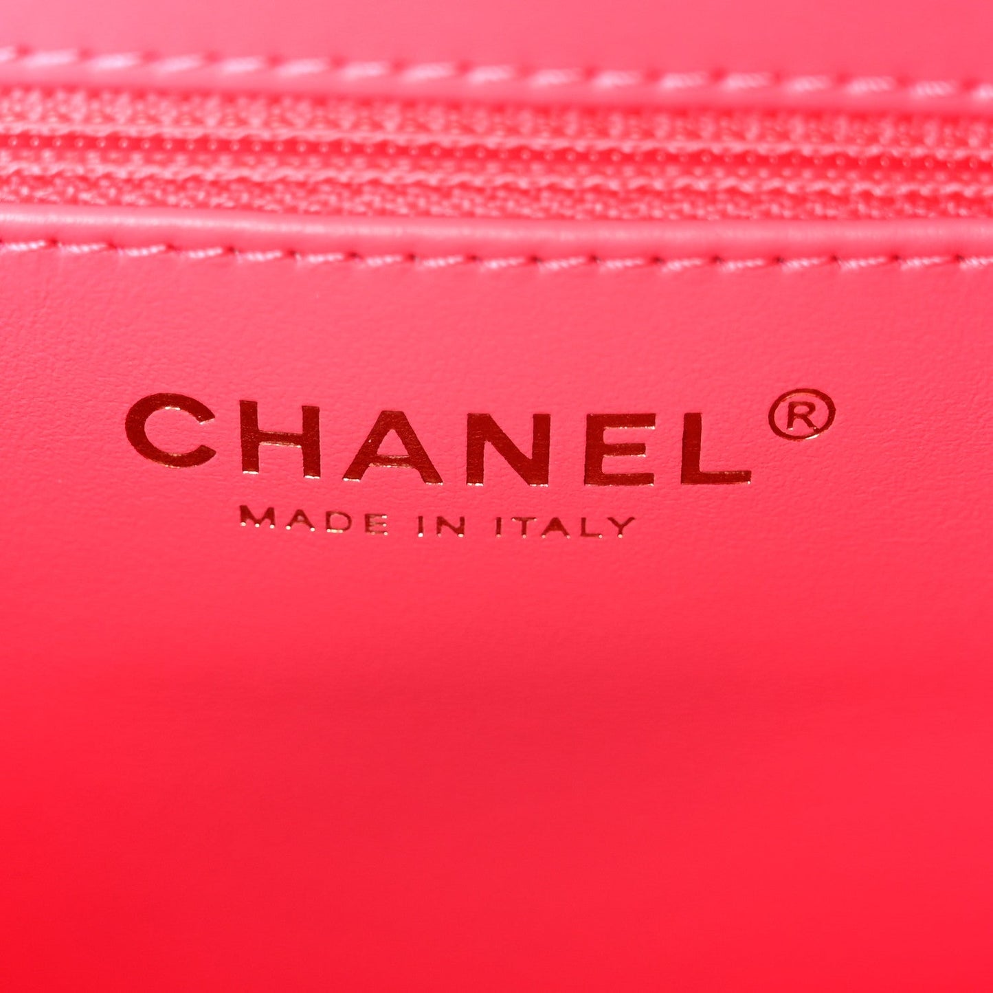 Shiny Aged Calfskin Quilted Nano Kelly Shopper Fuchsia