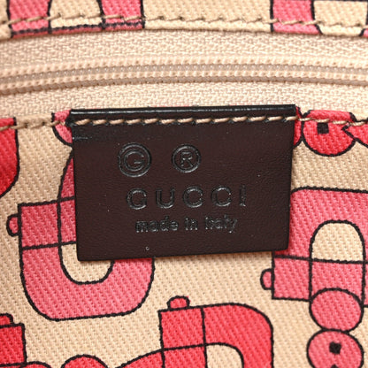 Guccissima Small Boston Black