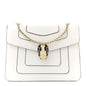 Calfskin Small Serpenti Forever Crossbody Bag White Agate
