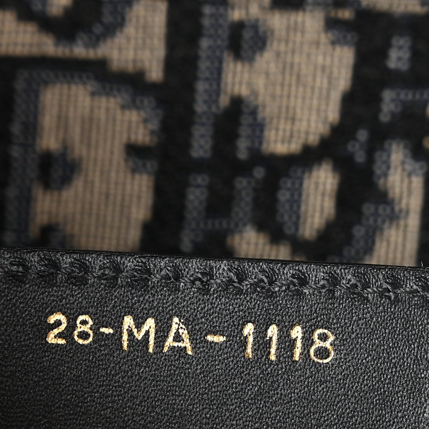 Oblique Saddle Bag Blue