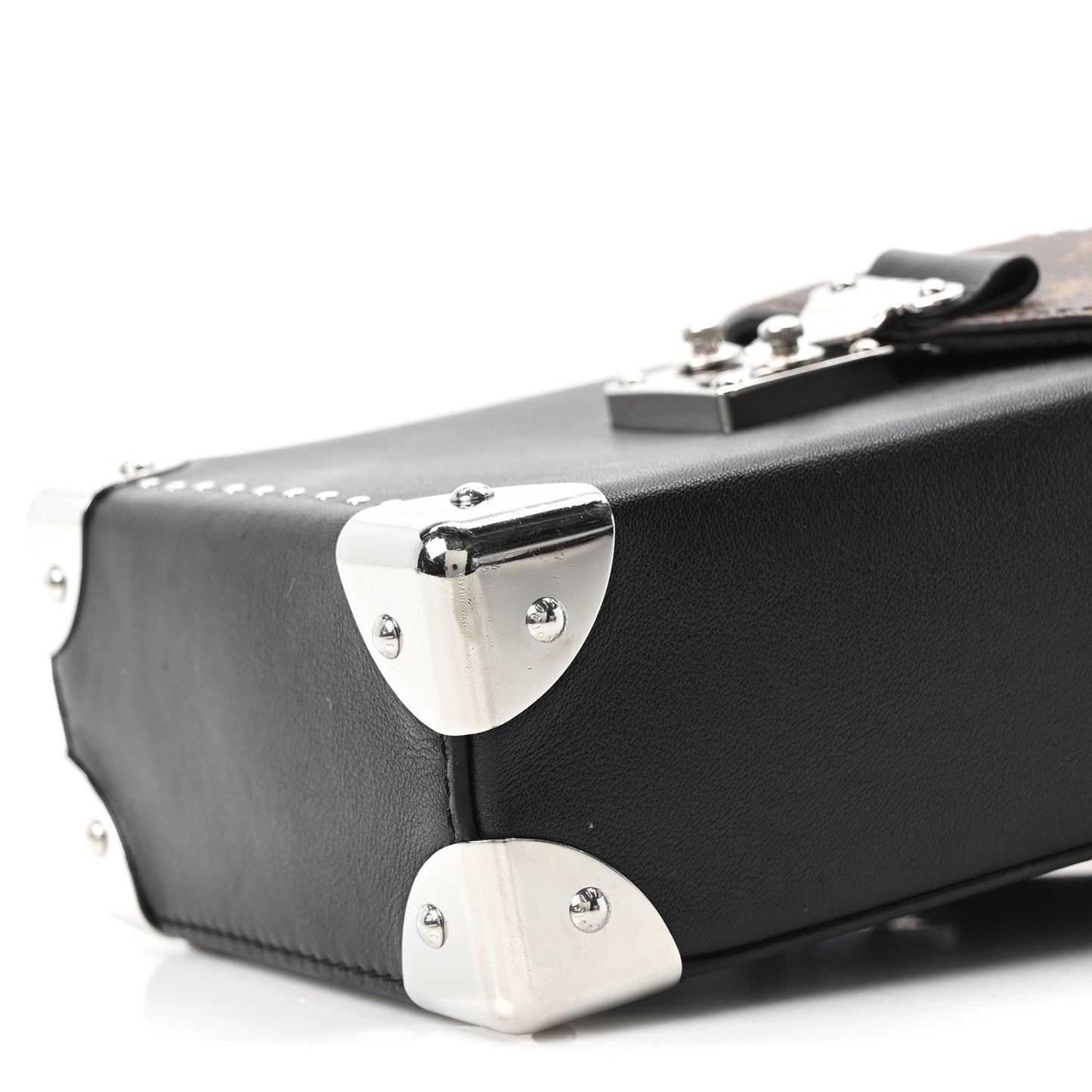 Calfskin Monogram Camera Box Vibe Black