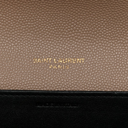 Grain De Poudre Monogram Uptown Chain Wallet Dark Beige