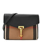 Derby Calfskin House Check Small Macken Crossbody Bag Black