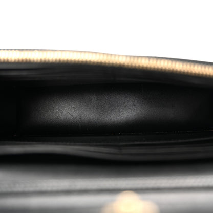 Metallic Serpenti Forever Chain Wallet Rose Quartz