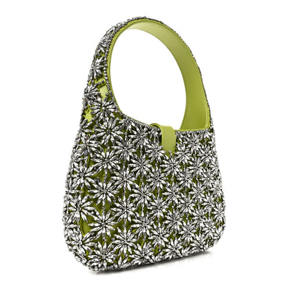 Calfskin Crystal Small Jackie 1961 Hobo Bag Green