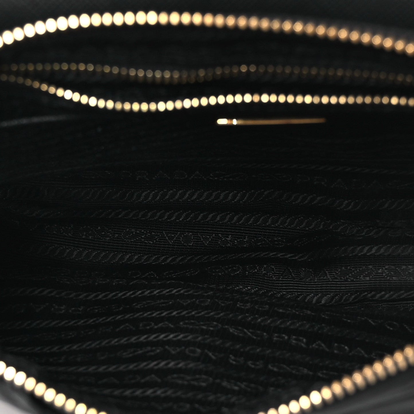 Tessuto Nylon Saffiano Crossbody Bag Black