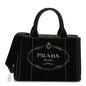Canapa Small Logo Tote Black Talco