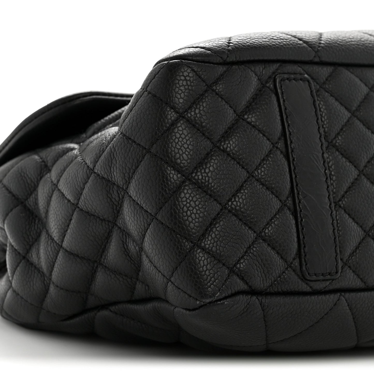 Caviar Quilted Coco Casual Flap Black
