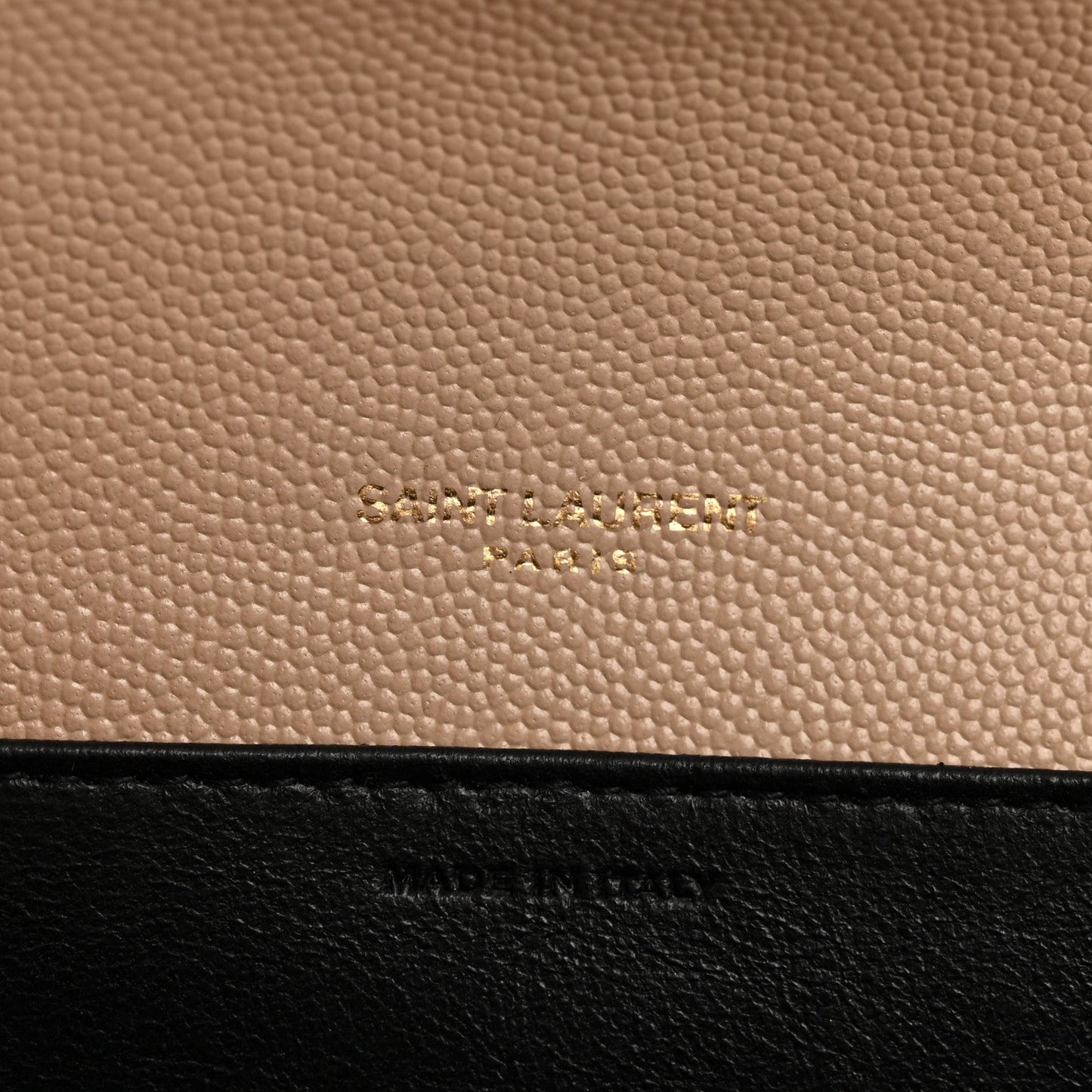 Grain De Poudre Monogram Uptown Chain Wallet Taupe