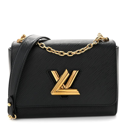 Epi Twist Shoulder Bag MM Black