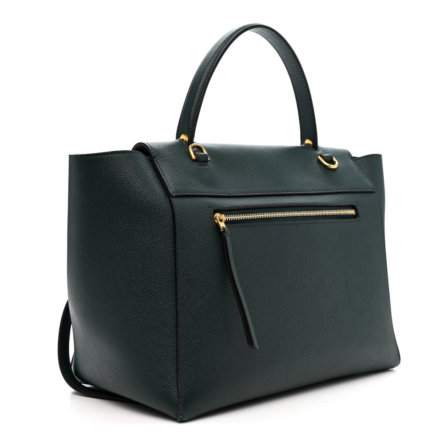 Grained Calfskin Mini Belt Bag Amazone