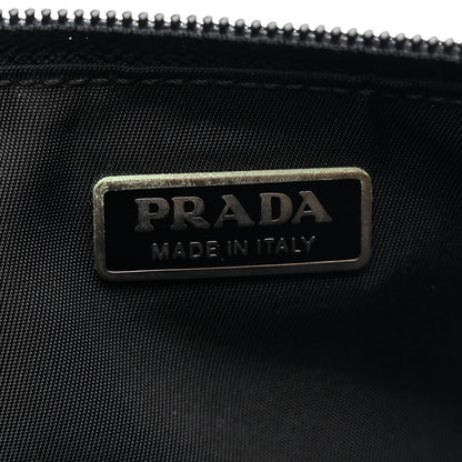 Tessuto Nylon Pochette Bag Black