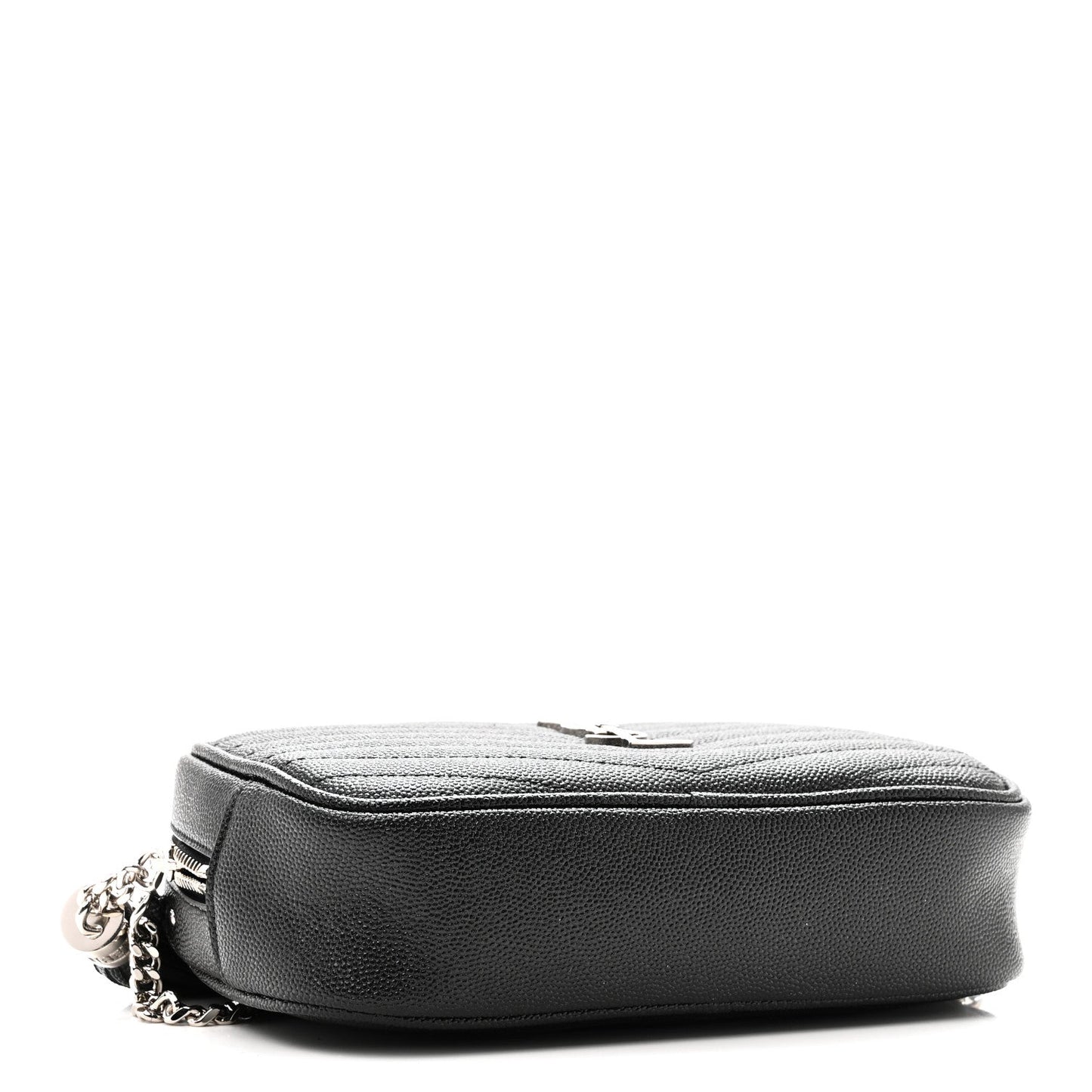 Grain De Poudre Matelasse Monogram Mini Lou Camera Bag Black