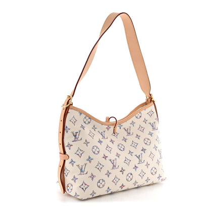 Monogram Jacquard CarryAll PM Multicolor Beige