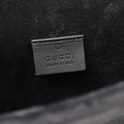 GG Supreme Monogram Mini Dionysus Shoulder Bag Black