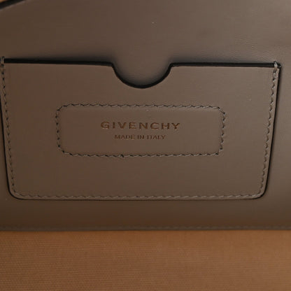 Calfskin Small Soft Antigona Pearl Grey