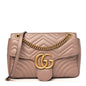 Calfskin Matelasse Medium GG Marmont Shoulder Bag Porcelain Rose