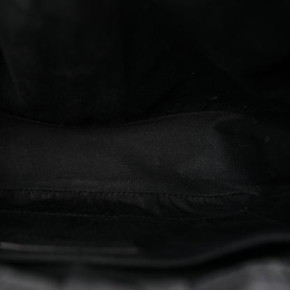 Calfskin Matelasse Monogram Lou Camera Bag Black