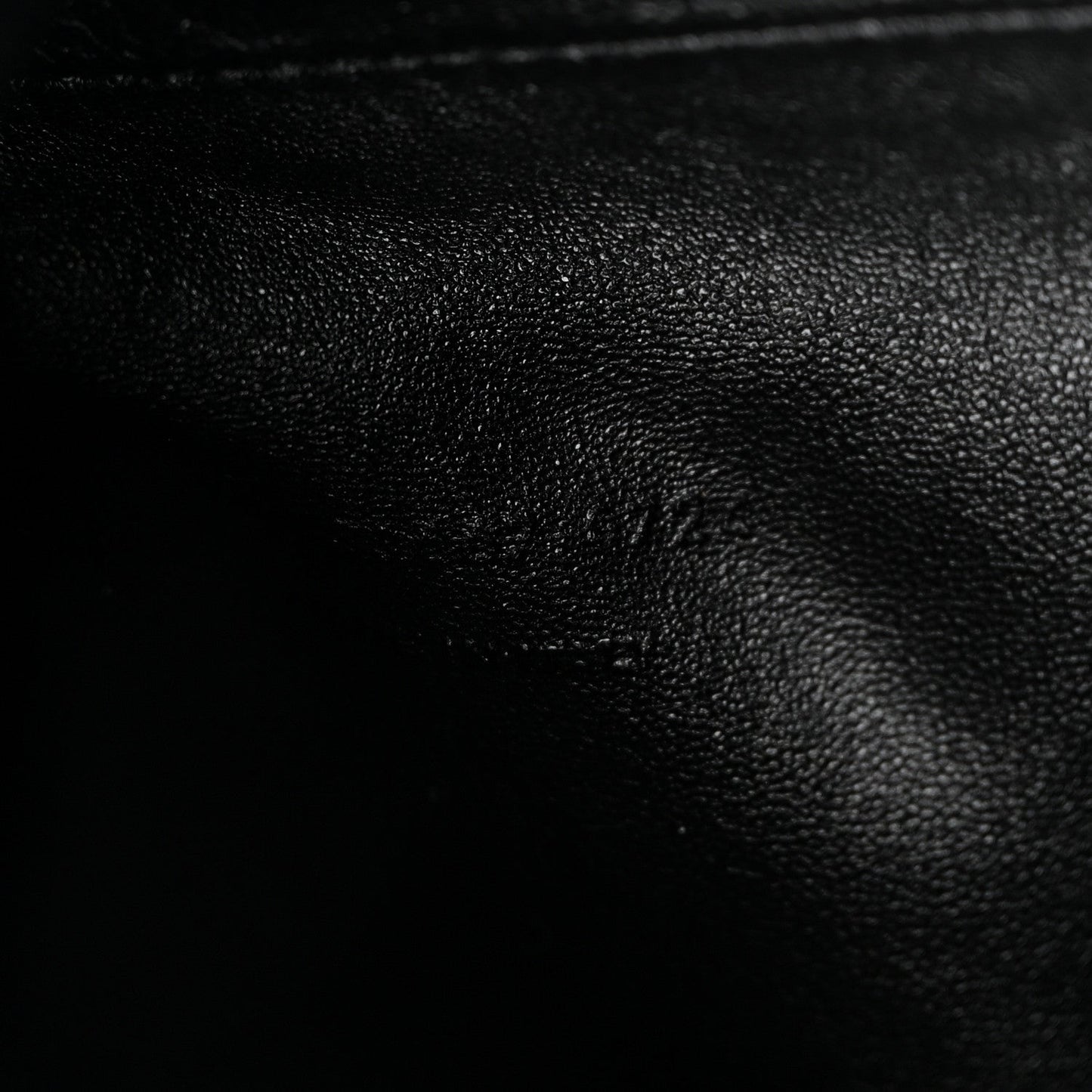 Lambskin Quilted Gaby Zipped Pouch Hot Wine