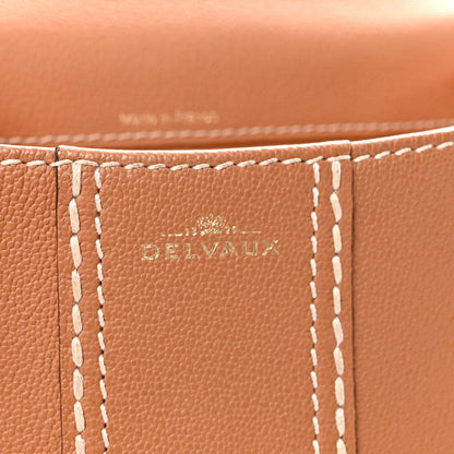 Grained Rodeo Calfskin Surpique Mini Brillant Satchel Vegetal Ivory