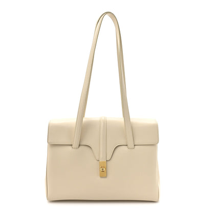 Calfskin Medium Soft 16 Bag Light Grey