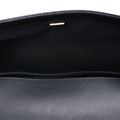 Caviar Quilted Medium Boy Flap Black