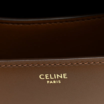 Box Calfskin Medium Classic Box Flap Bag Camel