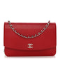 Caviar Sevruga Wallet on Chain WOC Red