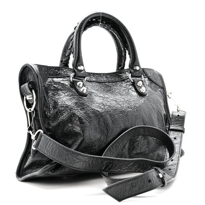 Agneau Arena Silver Hardware Small Le City Black