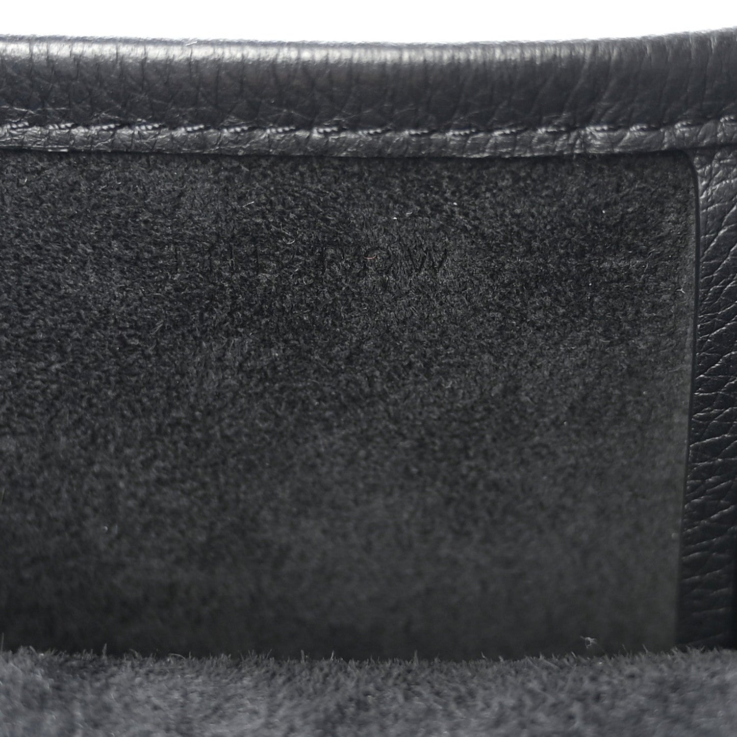 Grained Calfskin Medium N/S Park Tote Black