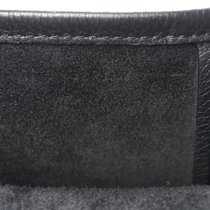 Grained Calfskin Medium N/S Park Tote Black
