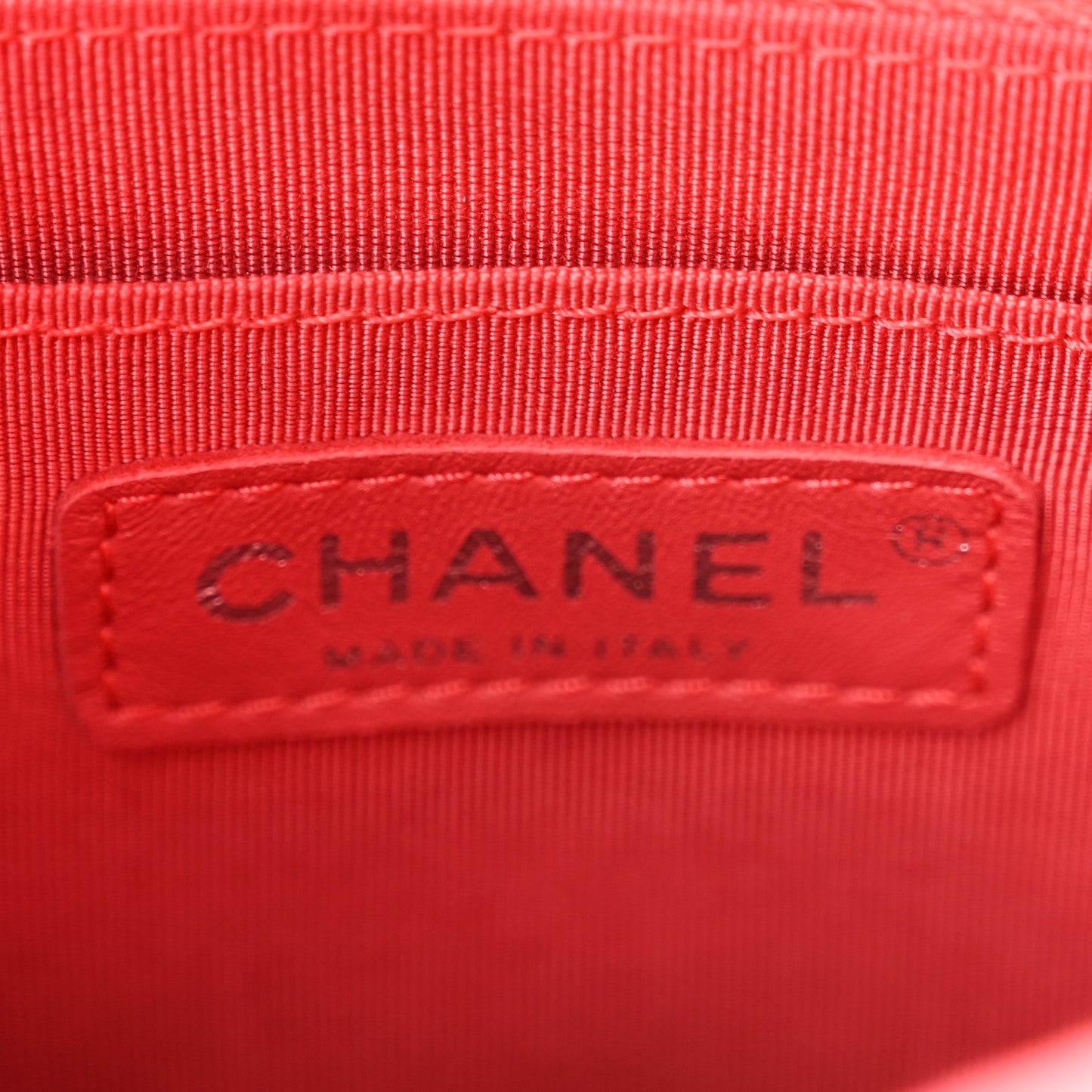 Lambskin Quilted Small Urban Spirit Backpack Red