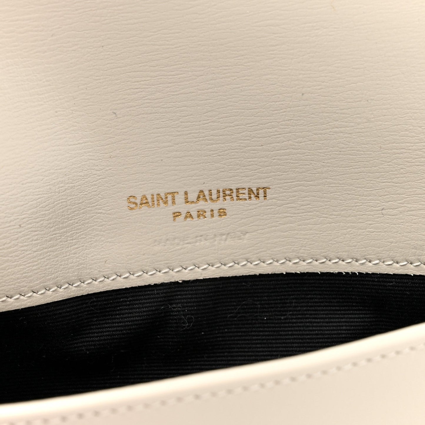 Smooth Calfskin Monogram Phone Holder Crossbody Crema Soft